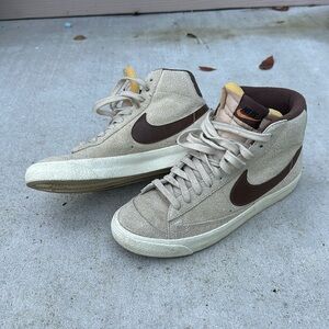 Suede Brown Nike Blazers